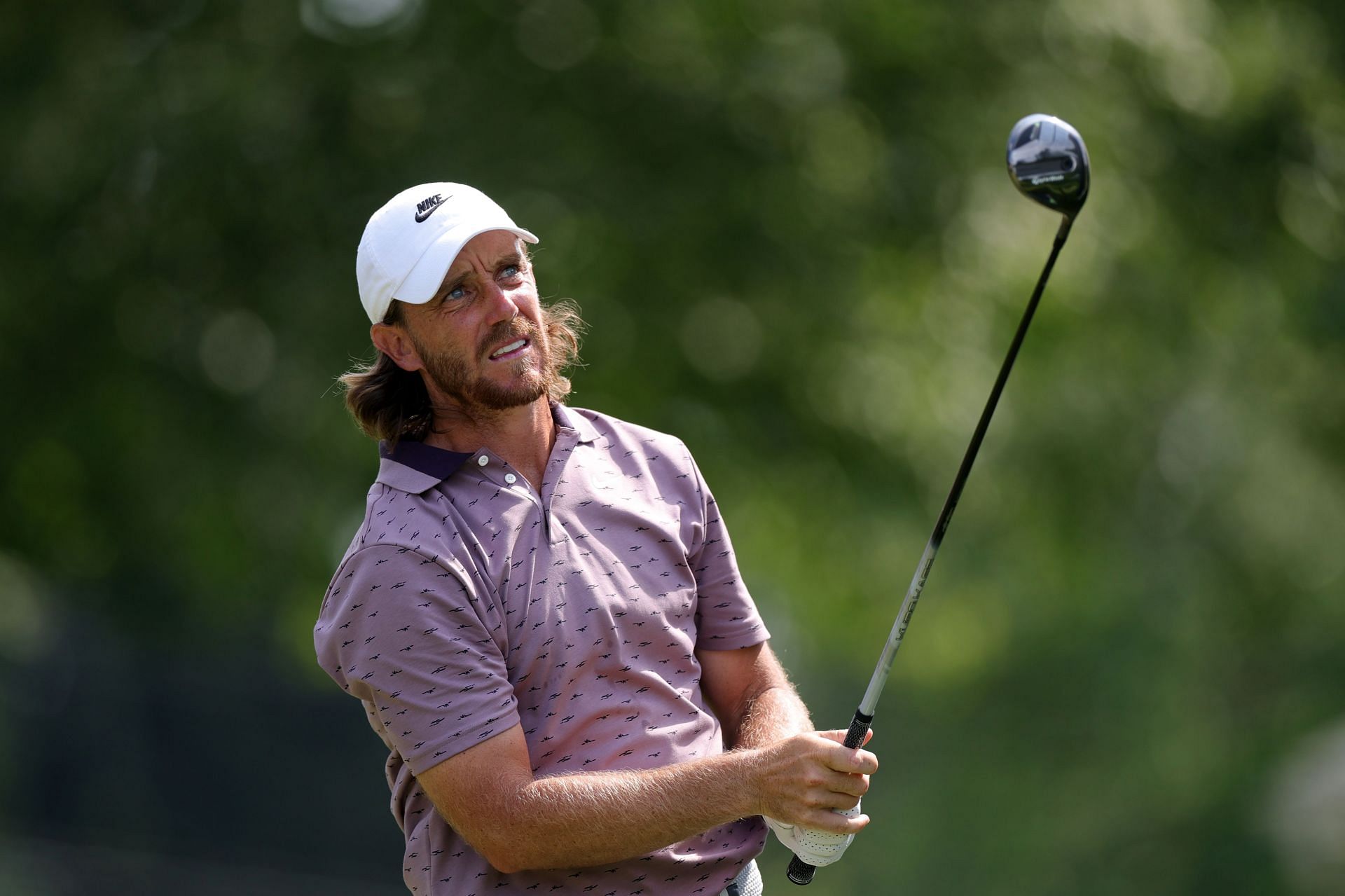 Tommy Fleetwood takes solo lead at the Travelers Championship 2025 (Image Source: Getty)